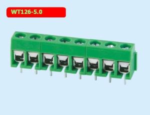 China WT126- 5.0 Mm Control Terminal Block / Cable Connector Block 22－１４Awg factory