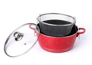 China Food Grade EEC 4mm Aluminum 3003 20cm Soup Steamer Pot factory