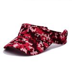 Safety Velcro Sports Sun Visor Cap Cotton Twill Ball Adjustable Sun Hats For Men