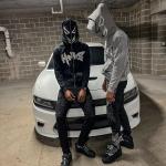 500 gsm Heavyweight Cotton Double Hoods Printed Custom Hoodies Full Face Zip Up