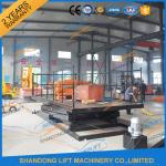 CE TUV SGS Hydraulic Scissor Car Lift Scissor Car Parking Lift for Home Garage