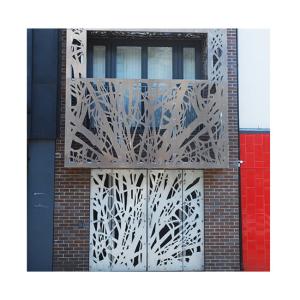 China American Style Custom Laser Cut Metal Stainless Steel Wall Panels Partition factory