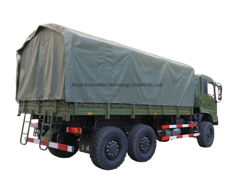 Off-Road Ready 2022 Dongfeng 4x4 6x6 Diesel Tarpaulin Truck with Single and Double Row
