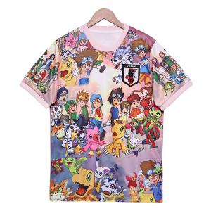 Japanese style football jersey team customized special edition printing and