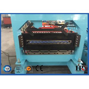 Galvanized Roofing Sheet Double Deck Roll Forming Machine 16mm