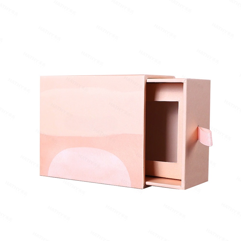 Custom Drawer Paper Material Jewelry Gift Packaging Boxes for Customized Presentation