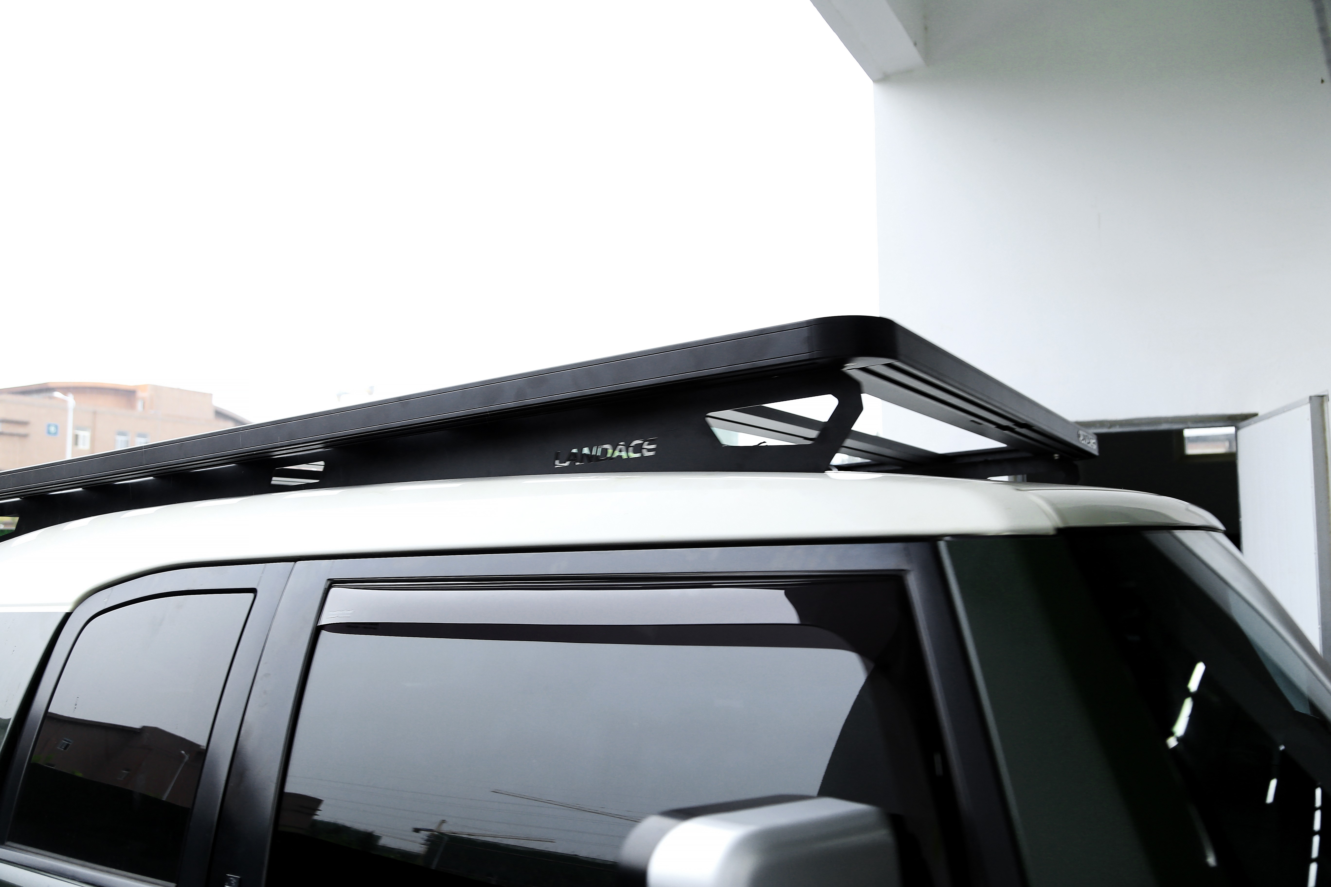 TOYOTA FJ LAND CRUISER Off Road Style Aluminum Alloy Roof Rack for Outdoor Adventures