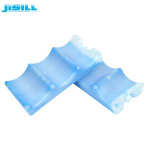 China 600ml Breast Milk Ice Pack Plastic Reusable Gel Ice Blocks For Cool Bags factory