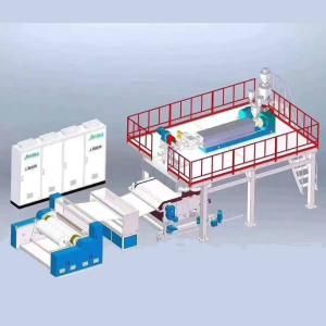 China 2400MM Surgical Medical Protection Face mask Meltblown Non Woven Fabric Production Line factory