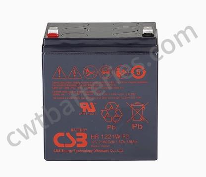 12V 21Wh Rechargeable Vrla Valve Regulated Lead Battery Sealed Lead Acid CSB