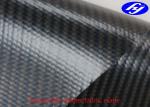 Cut Resistant Black Artificial Leather Fabric With 480GSM TPU Coated