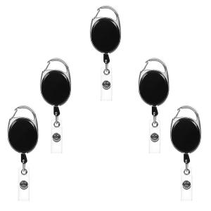China Deyi Customizable Badge Reel Key Card Retractable Holder Reel Clip for Office Worker Doctor Nurse factory