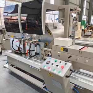 China Digital Display Double Head Mitre Saw With 600mm diameter saw blade cutting 45 and 90 degree factory