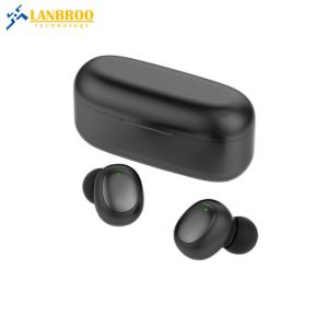 China Binaural Headsets True Wireless Stereo TWS Binaural Earphone for iPhone/Smartphone with Charger Box Bluetooth Earbuds factory