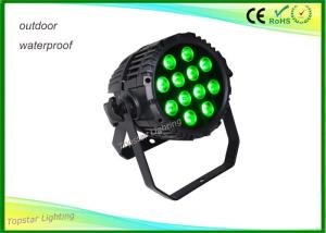 China Waterproof Ip65 Par Can Led Lights , 12 x 10w Waterproof Led Par Can Color Light For Holiday factory
