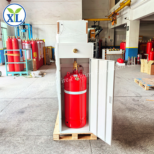 FM200 Gas Automatic Gas Fire Extinguishing System For Garage Fire Extinguishing GQQ70-2.5-XL-006