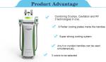 5 Handles rf cavitation cryotherapy cool tech liposuction fat freezing body