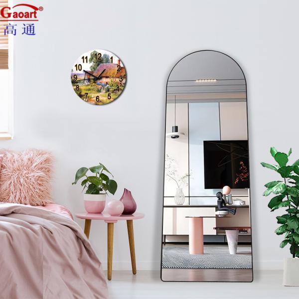 Large Stand Bath Decor Mirror for Modern Stylish Bathroom in Barber Shop or