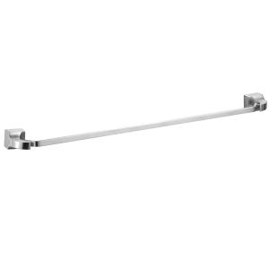 China European Style Bathroom Towel Bars Sus304 24 Inch Double Towel Bar Chrome factory