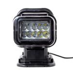 50W 4000lumens 12DV Cree LED Marine Remote Control Spotlight Offroad Truck Car