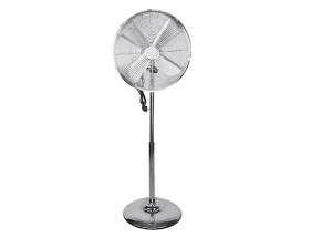 China 60Hz Standing Oscillating Fan 4 Metal Blade Adjustable Height For Bedroom factory