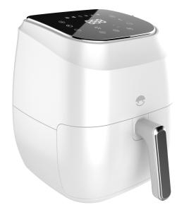 China Oilless Cooker 4.0L Healthy Air Fryer 2000W / White Air Fryer With Touch Screen factory