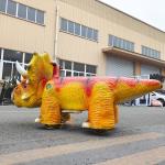 Amusement Park Ride Remote Control Animatronic Dinosaur Rides for Kids