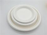6 Inch Microwavable Party Bagasse Disposable Plates