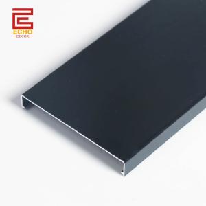 China Versatile Listello Wall Edge Tile Trim Decoration Black Tile Border Trim factory