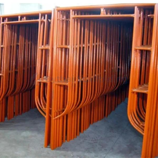 Wholesale Scaffolding Construction Staging Quick Setup H Frame System with Catwalk