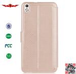 Hot Selling High Quality Fashion PU Flip Wallet Leather Cover Case For HTC