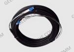 30M Outdoor Armored Fiber Optic Patch Cord Jumper With Duplex LC Connector