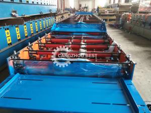 China Traditional 13/3 Steel Φ450mm Roofing Sheet Manufacturing Machine factory