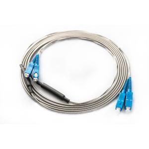 China G657A2 10m SC UPC SC UPC , 1550nm Armored Single Mode Fiber Duplex factory