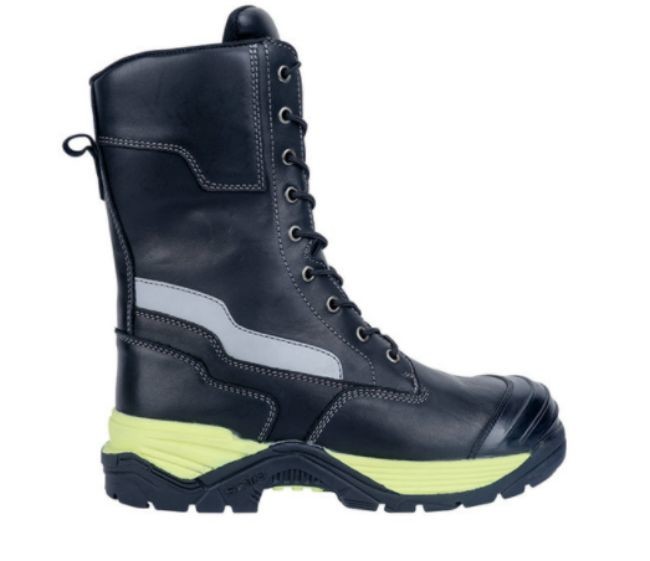 Anti Smash Industrial Work Boots Euro37# - 48# Kevlar Firefighter Steel Toe Boots