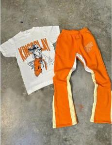 China Unisex Cotton Sweatsuit Set Oversized Custom Tracksuit For Men factory