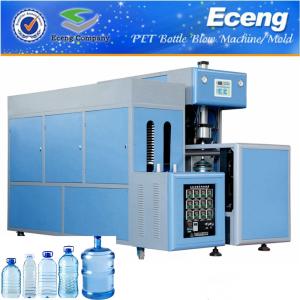 China Industrial 5 Gallon Semi Auto Blowing Machine , Blowing Machine For Pet Bottles factory