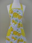 Ladies Apron, Floral Apron, Kitchen Apron, Full Cooking Apron, Gift For Women,