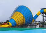 Commercial Tornado Water Slide Water Park Equipment Maximum Speed 12.7m/S