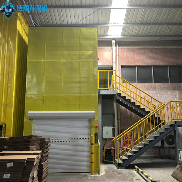 China Explosion Proof Pallet Warehouse Freight Elevator Vertical Material Lift factory