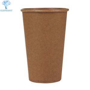 China Kraft Paper Custom Disposable Coffee Cups OEM ODM Printed on sale