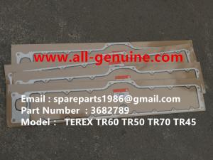 China CUMMINS TEREX 3682789 GASKET NHL MINING DUMP TRUCK TR35 TR50 TR60 TR100 3305B 3305F 3303 3307 TR45 TR70 MT4400 factory