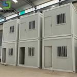 CE Approved Flat Pack Prefab Container House Sandwich Panel One Stop