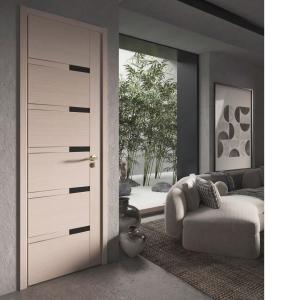 China Melamine Flush Plywood Wooden Interior Doors factory