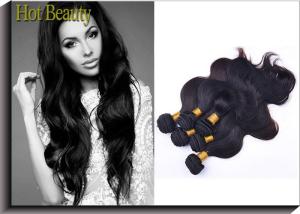 China Natural Black Extension Brazilian Hair Virgin , Very Pure Hair For Afro factory
