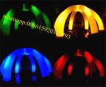 inflatable LED ivory tusk arch