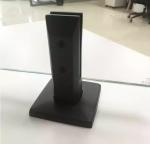 Precision Investment Casting Matte Black Square Glass Spigot for Stainless Steel