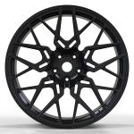 1-Piece Forged Wheels Gloss Black Monoblock Rims 18X10