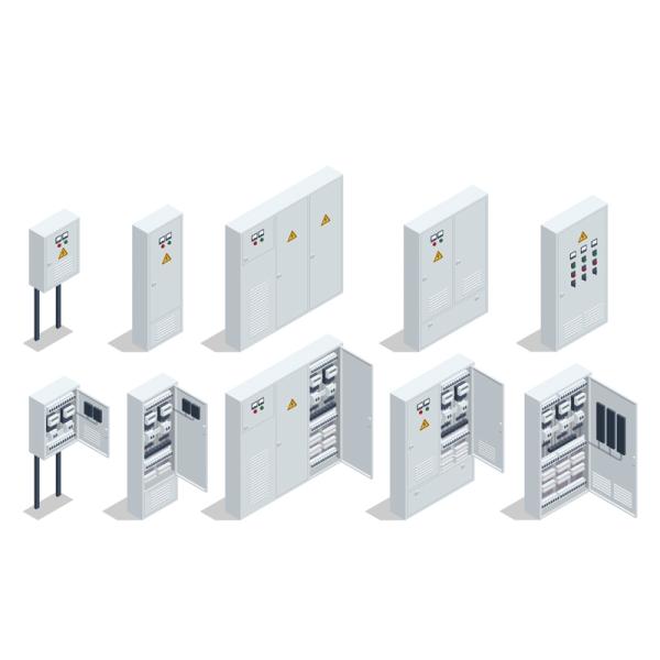 China Industrial Solutions Custom Electrical Cabinet Electrical Control Enclosure With Keyed Lock factory