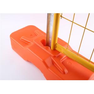 2.1mx2.4m Galvanized Temporary Chain Link Fence Panels / Portable Temporary